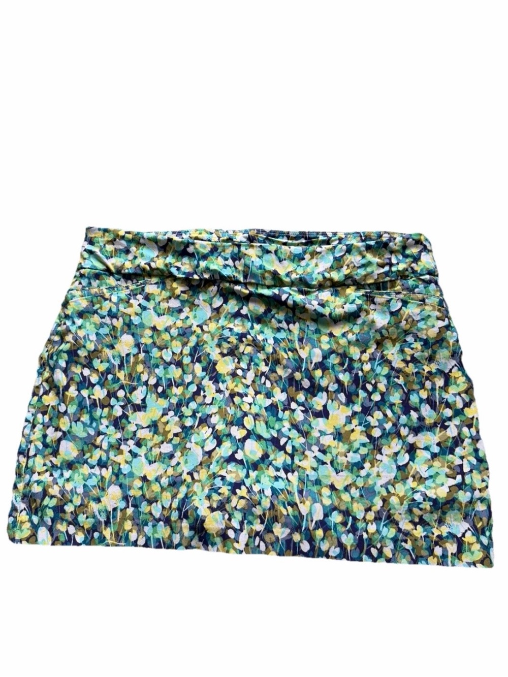 Attyre Floral Mini Stretch Skort Size 14P - Picture 2 of 4